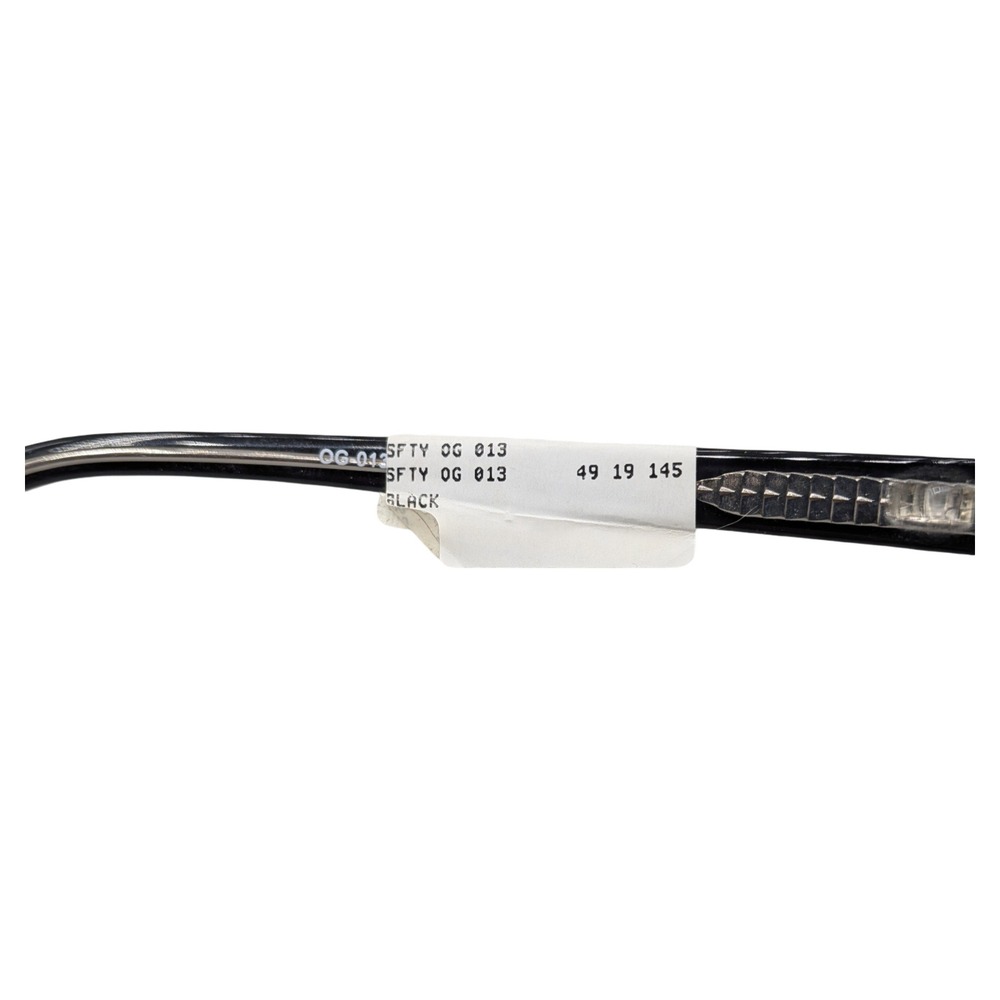 OnGuard OG 013 Black Safety Eyeglass Frames 49-19-145 Clear Demo Lenses - Picture 5 of 5